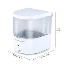 600 мл автоматический дозатор для мыла настенный ИК-датчик бесконтактный диспенсер для жидкого мыла и лосьона хранение для кухни и ванной комнаты