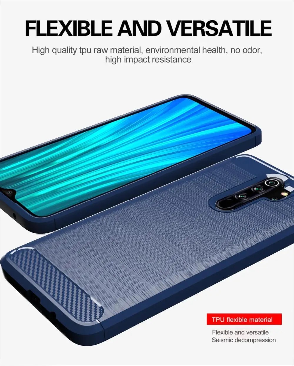 ТПУ чехол для Redmi Note 8T 8 Pro 8 8A чехол противоударный бампер из углеродного волокна Мягкий чехол для Xiaomi MiCC9Pro MiNote10 Pro Чехол Броня