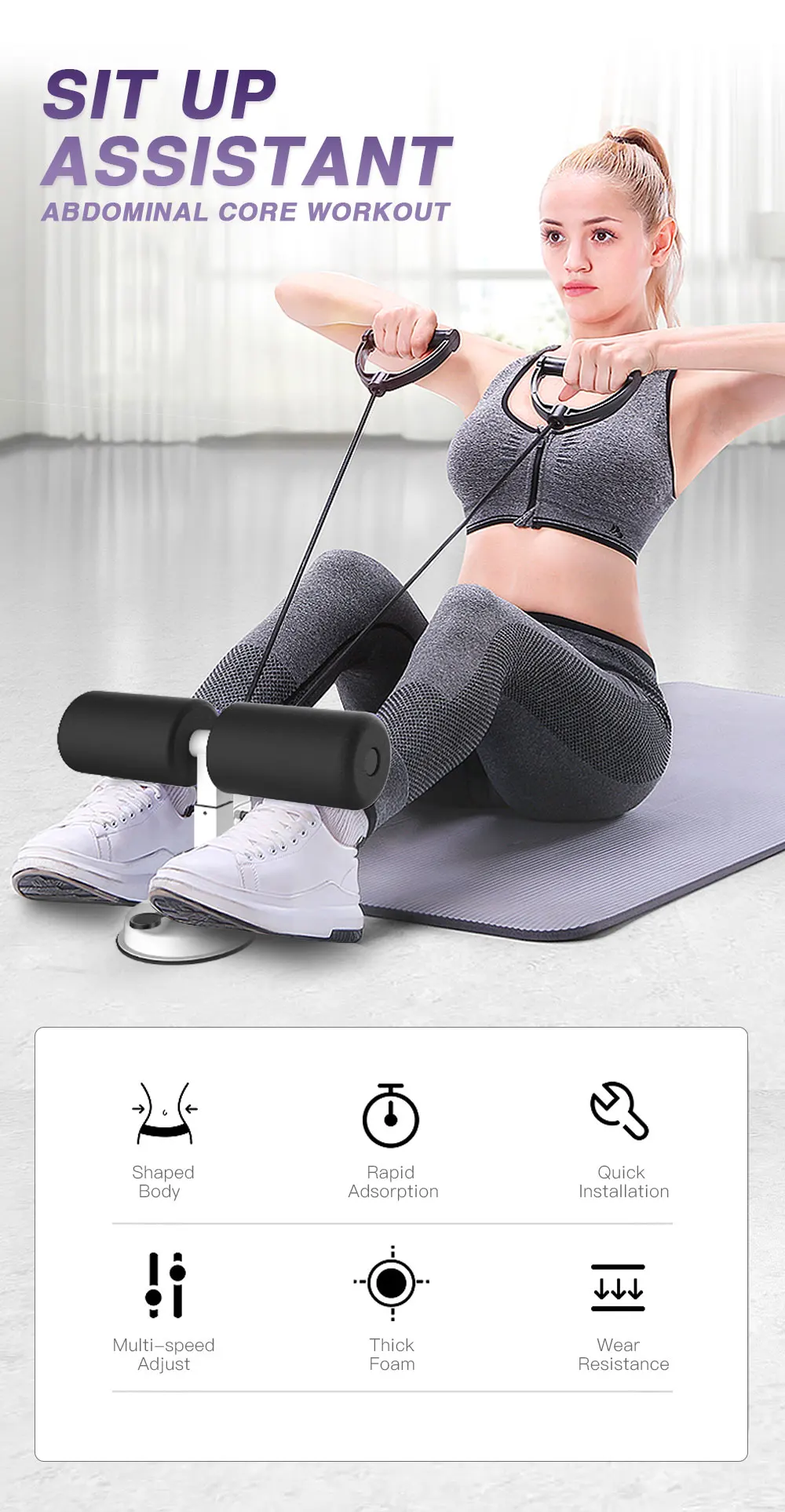 Abs Pro - Equipamento para Exercícios em Casa