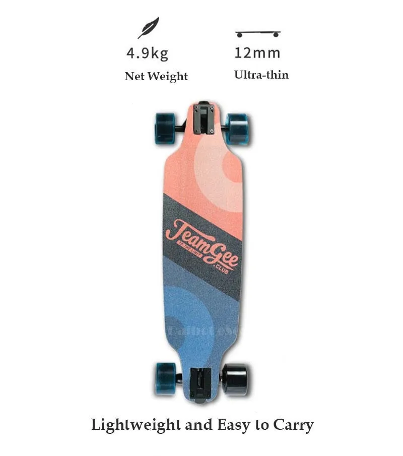 New 4 Wheel Electric Scooter Electric Scooters Single Drive 480W 25KMH Four Wheel Electric Skateboard Adults (9)