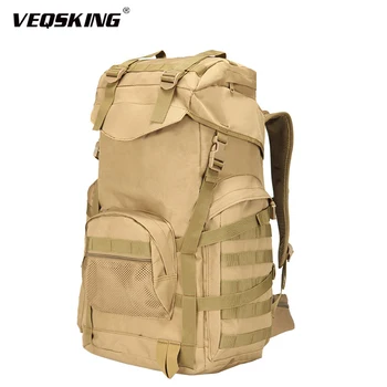 

50L Waterproof Outdoor Military Tactical Backpack,Mens Hiking Camping Camouflage Tactical Bag,Multifunctional Climbing Army Bag