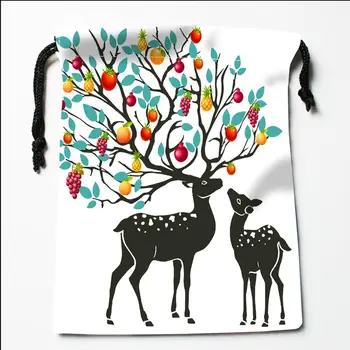 

Custom Color the deer(1) Drawstring Bags Printing Fashion Travel Storage Mini Pouch Swim Hiking Toy Bag Size 18x22cm#20200616-19
