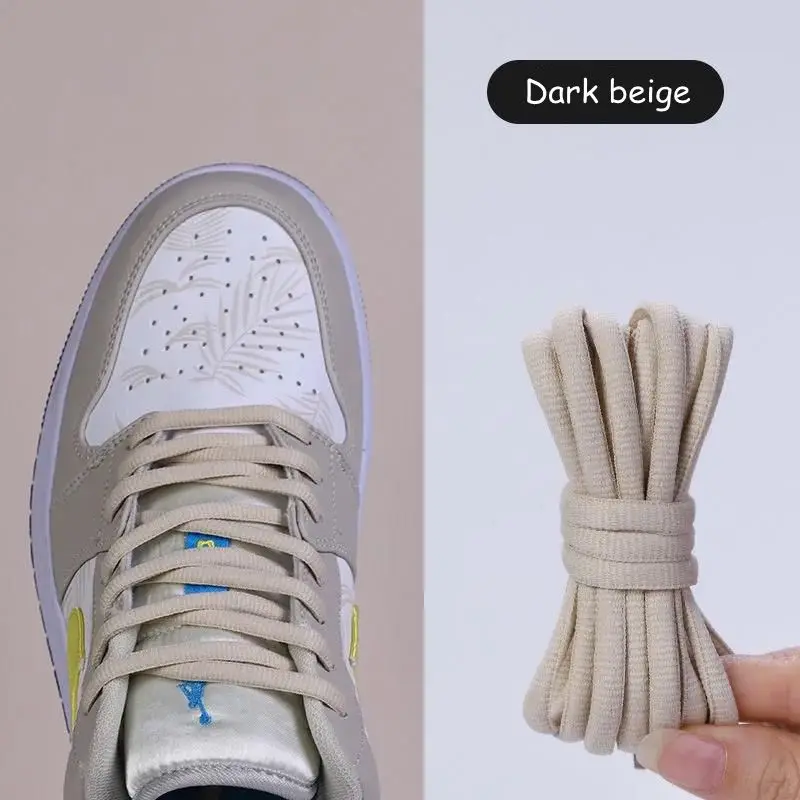 Versatile Round Non-Slip Wear-Resistant Shoelaces