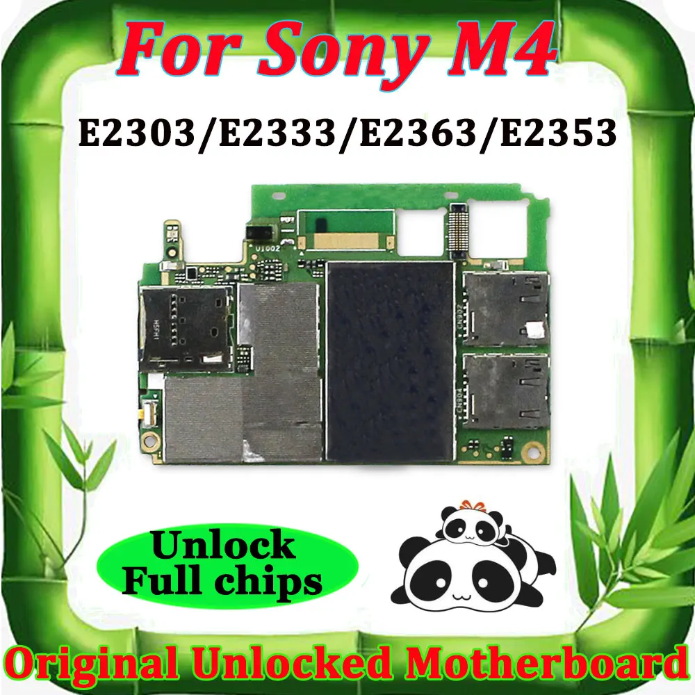 Разблокированная материнская плата для sony Ericsson Xperia M4 E2303 E2333 E2363 E2353 Заводская разблокировка материнская плата Android материнская плата пластина ОС