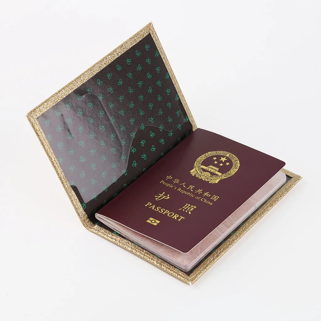 Яркий Держатель для паспорта из искусственной кожи, сумки для карт, защита, водонепроницаемая папка, квадратные пакеты для карт, светильник, сумки, разные цвета, выбор# ZA
