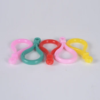 

10Pcs Multifunction Plastic Lobster Clasp Lamp Shape Design Findings Fit Keychain Keyring Connecter Diy Jewelry Making Supplies