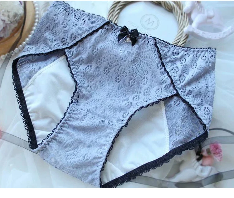 Plus Size Women Menstrual Panties for Menstruation Sexy Increase Widening Leakproof Women's Panties Large Size Period Panties 6L