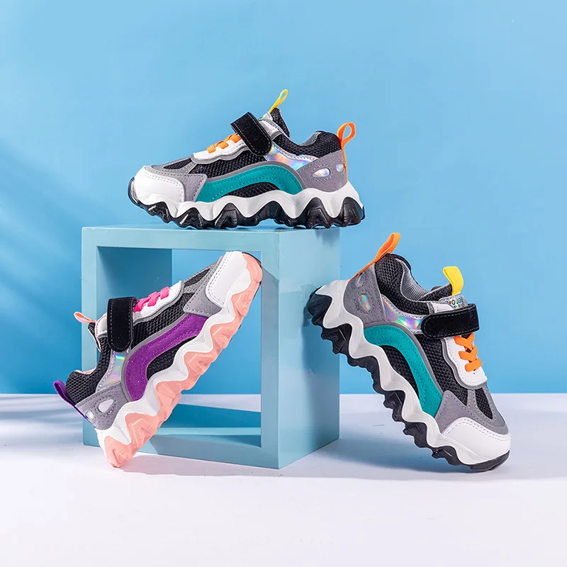 Unisex Youth Boys Shoes Anti Slip Walking Kids Shoes Comfortable Girl Luxury Brand Children Shoes Good Quality Sport Shoe Girls