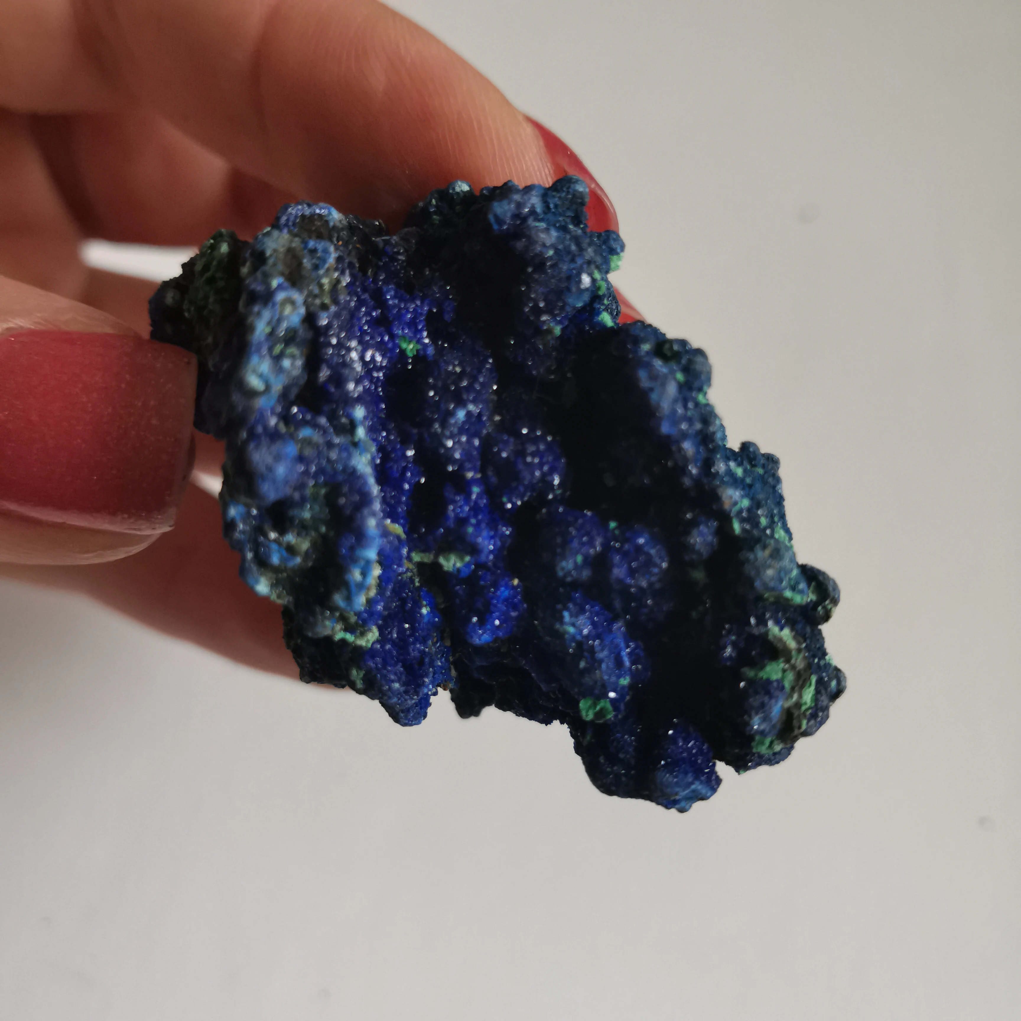46 г натуральный чессилитовый материал образец Azurite Geode Bule и зеленый Целебный