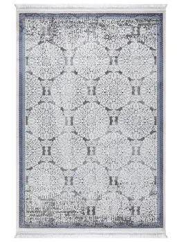 

Quantity Surveying Grande 2 'x 3' Viscose Grey Runner Rug