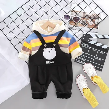 

New Children's Clothing Autumn Winter Sets Toddler baby Boy Girl 1-4 Years Fashion Spring Toddler Boy Clothing Outfit Wear