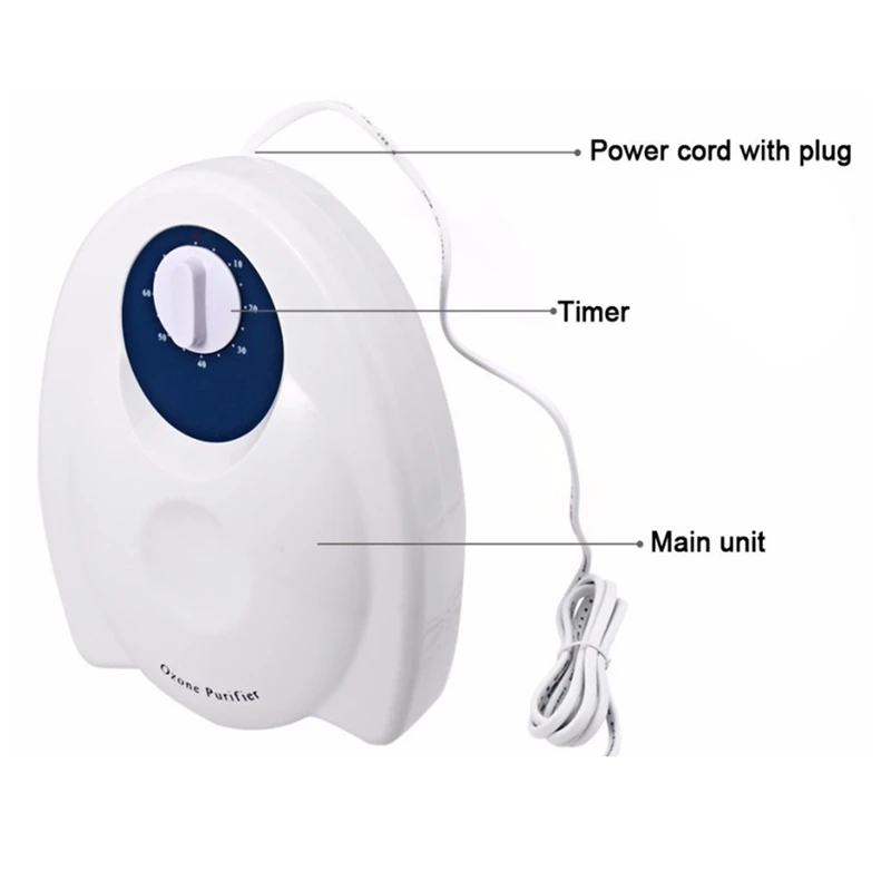 Бытовая Машина для дезинфекции фруктов и овощей генератор озона кислородная машина 110V 400Mg Us Plug