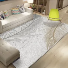 3d пол живопись обои современный минималистичный свежий красивый перо спальня гостиная ковер декоративная живопись пол