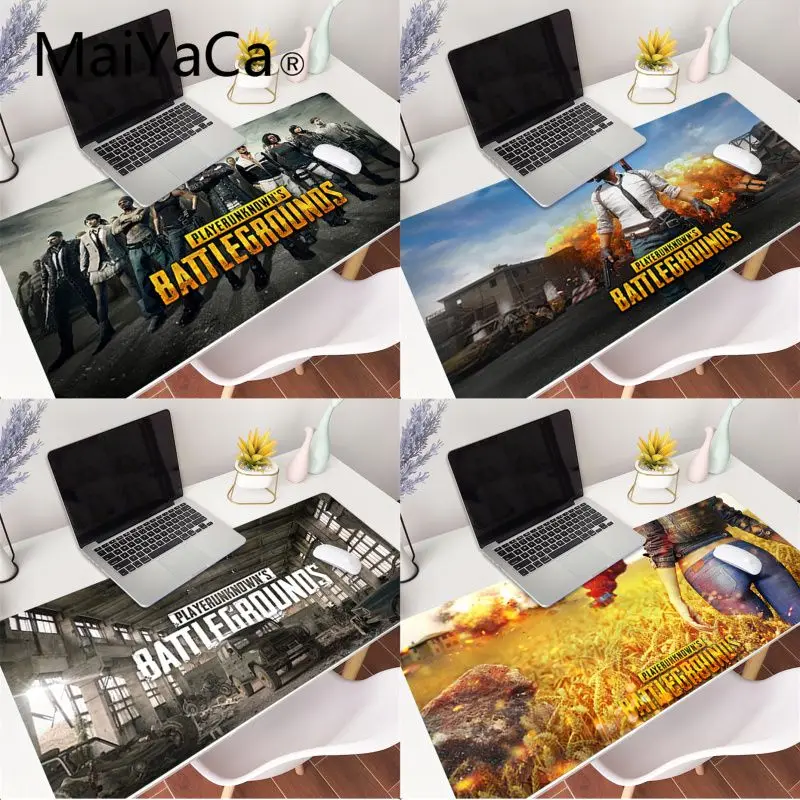 Игровая игровая клавиатура MaiYaCa Battlegrounds игровые коврики для мыши большой чехол