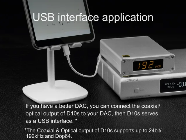 TOPPING D10s DAC Mini（美品） Amazon.com: Topping D10s Mini USB DAC CSS XMOS XU208
