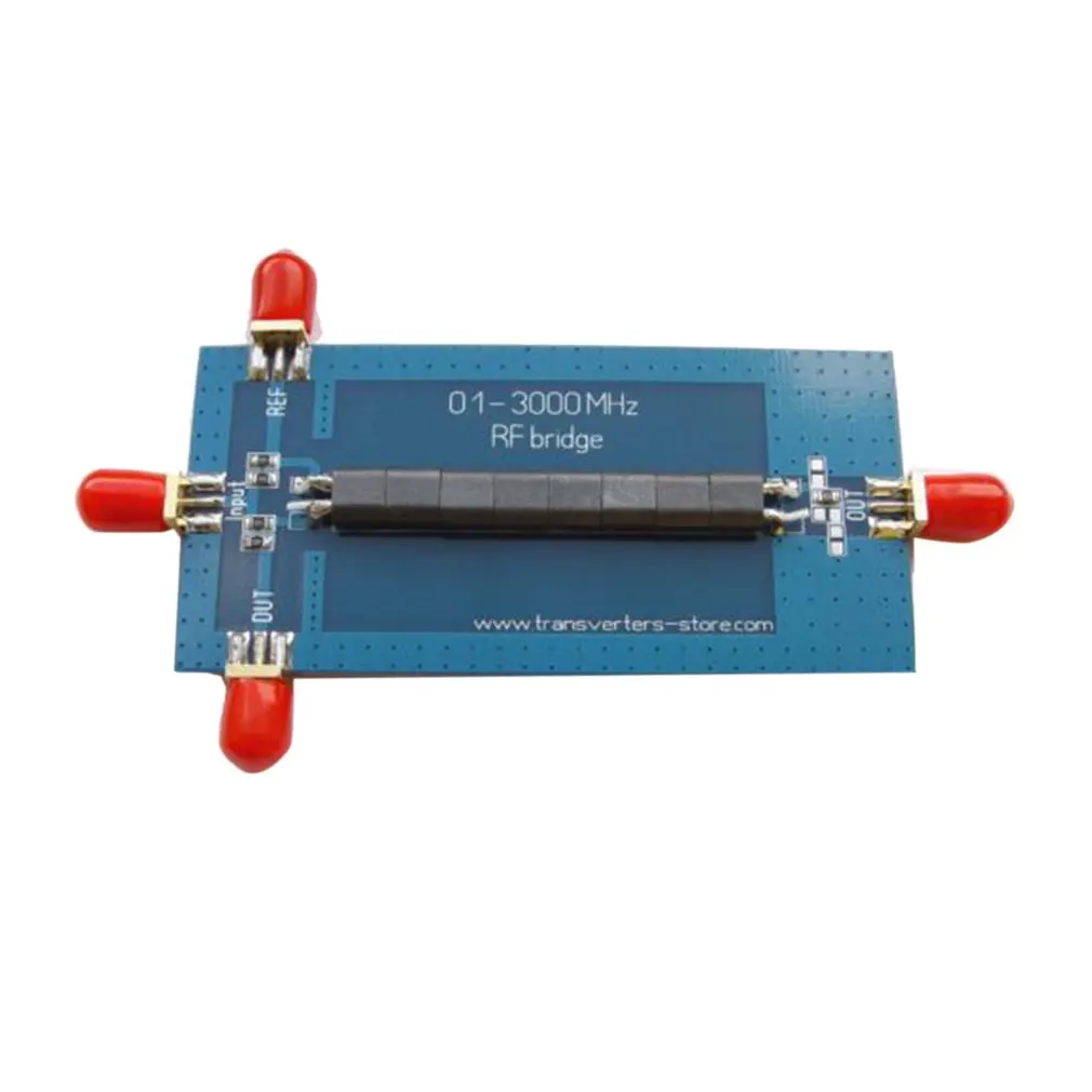 

High Quality RF SWR Reflection Bridge Board 0.1-3000 MHZ Antenna Analyzer VHF UHF VSWR Return Loss New