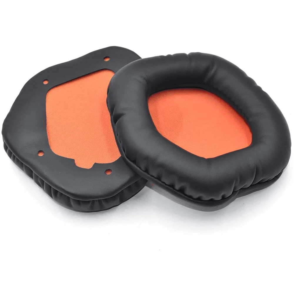 1Pair Replacement Potein Leather Memory Foam Cushion Ear Pads Earprads for Asus Rog Strix 7.1 2.0 PRO DSP Wireless Headphones