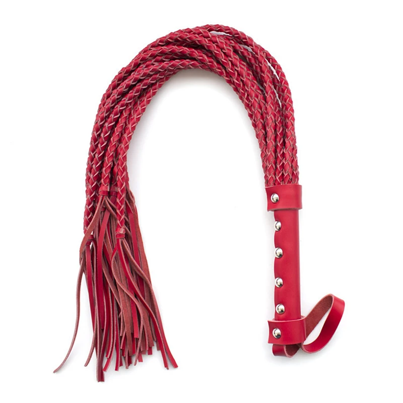 Хлыст из натуральной кожи игрушки для женщин и мужчин взрослых|flirt toy|flogger whipleather