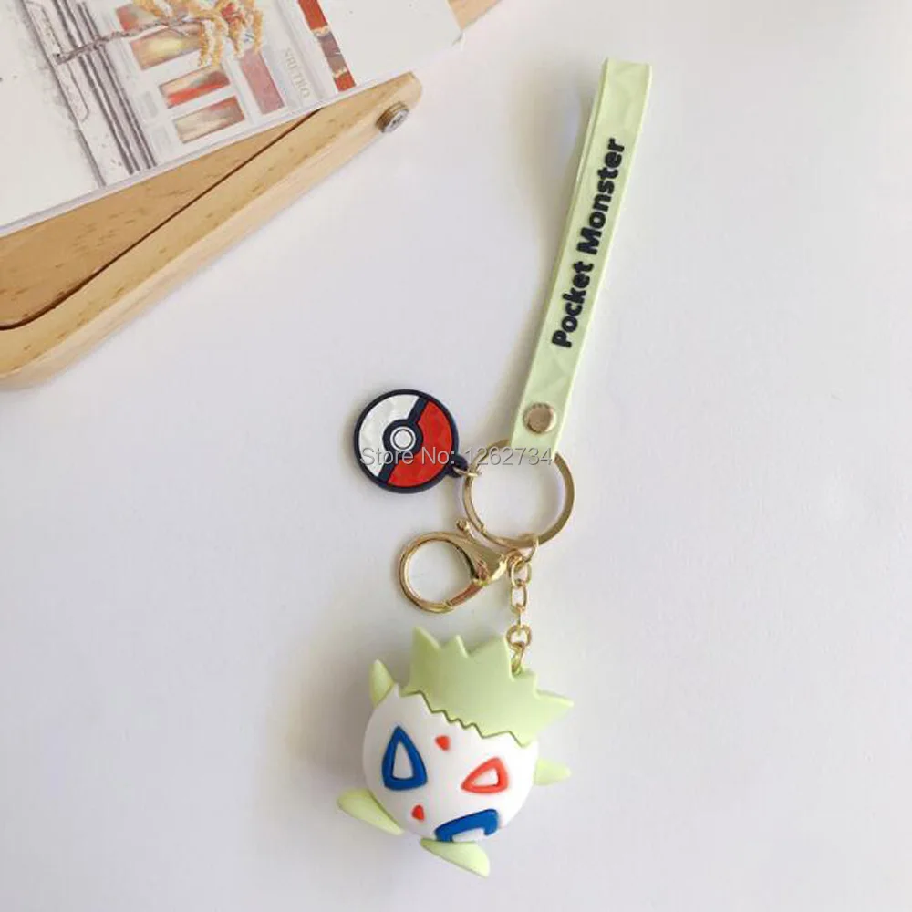 EMS 100/лот Jigglypuff Marill Pichu Pikachu Psyduck Snorlax Squirtle Togepi фигурки брелок резиновый