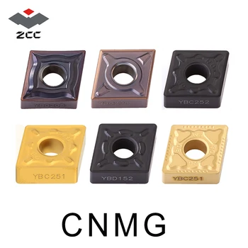 

10Pcs/lot CNMG tungsten carbide inserts promotion CNMG120408 PM DM EF for P K M zcc.ct CNMG12 cutting tool cnc Turning plate