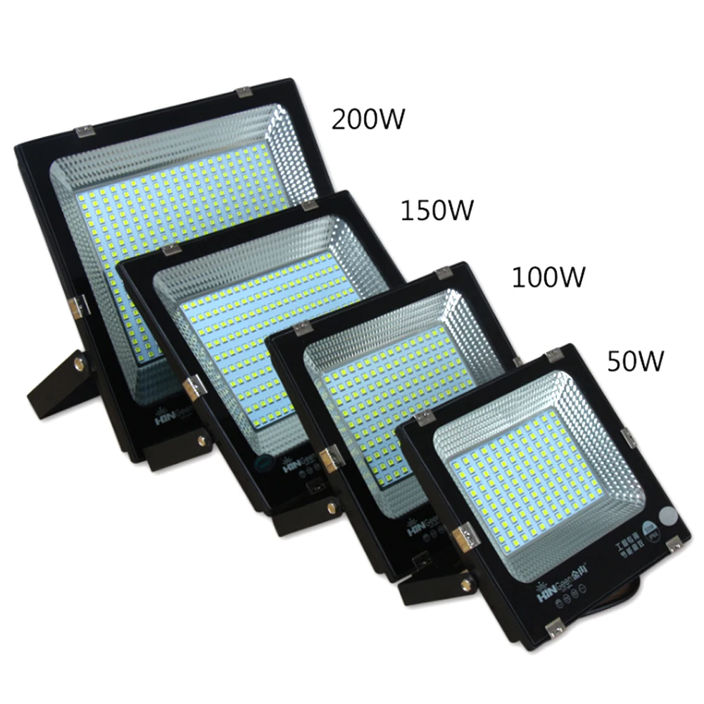 Уличный светодиодный прожектор 30W50W100W200w IP65 водонепроницаемый 220 В рефлектор