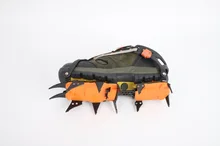 Crampons antidérapants à 12 dents, pinces pour chaussures d'escalade de neige, dispositif de Traction, alpinisme en plein air, couverture de chaussure 