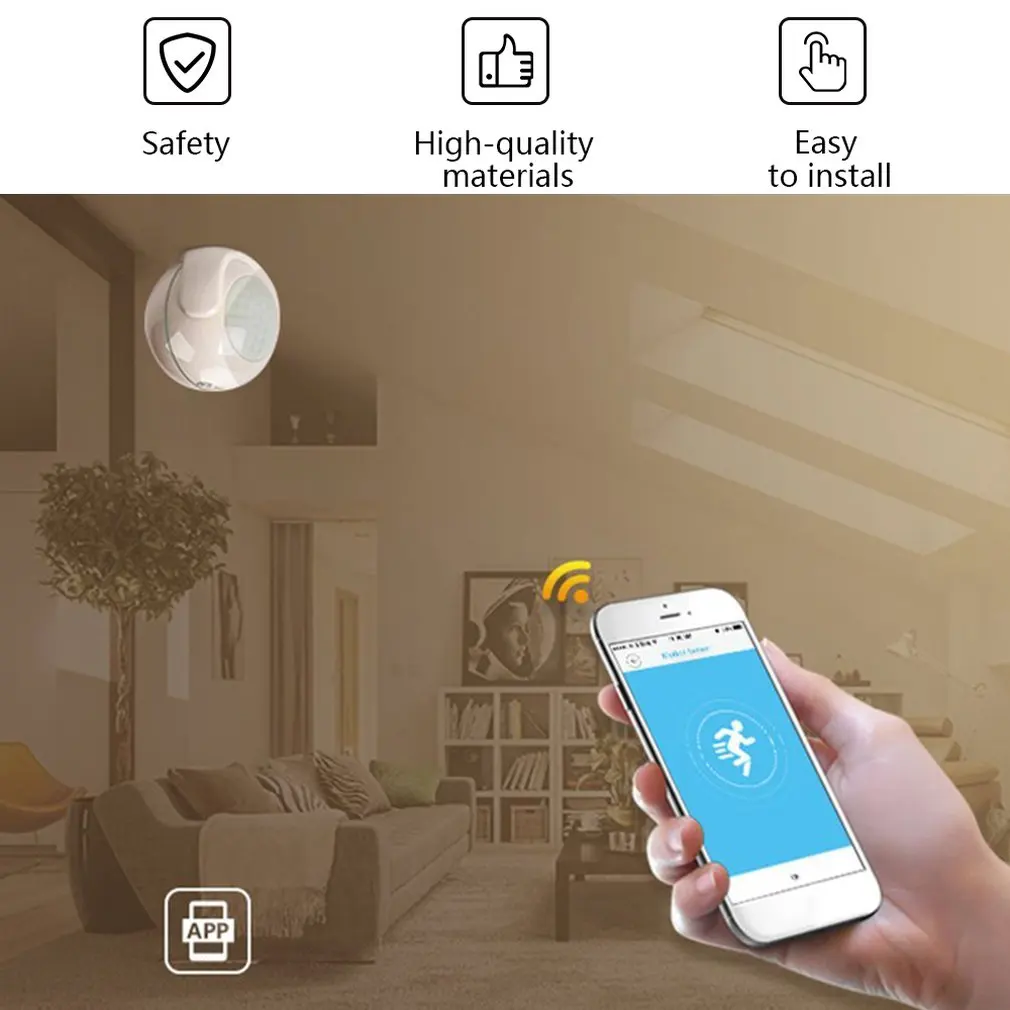 NEO WiFi PIR датчик движения умный дом автоматизация сенсор управление умным домом система не дорогой концентратор требуется Plug& Play