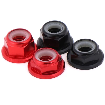 

5 Pcs Nylon M5 Aluminum Flange Nut Low Profile CW CCW Anti-Loose Insert lock For 2204 2205 2206 Brushless Motor RC QAV250 210