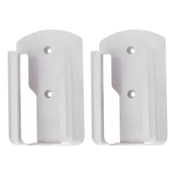 

2 Pcs Wall Container Remote Controller Rack for Hotel Storage Indoor Home
