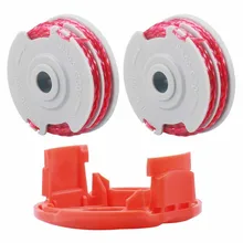

2pcs Double Autofeed Spool & Line & Spool Cap Cover For Flymo Strimmer Trimmers Power Equipment String Trimmer Parts Accessories