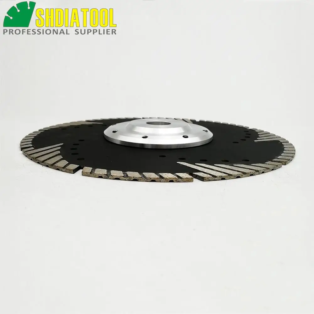 2300mm Diamond Blades for stone & concrete cutting, with FLANGE , slant protection teeth
