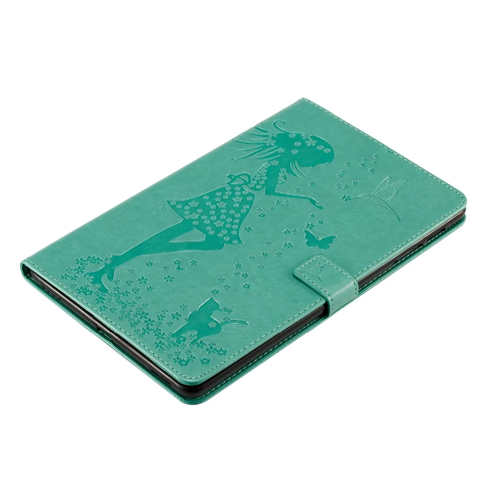 Чехол для samsung Galaxy Tab A SM-T510, SM-T515, 10,1 дюймов,, откидная подставка, чехол для планшета, для девочек и кошек, чехол с рисунком+ ручка