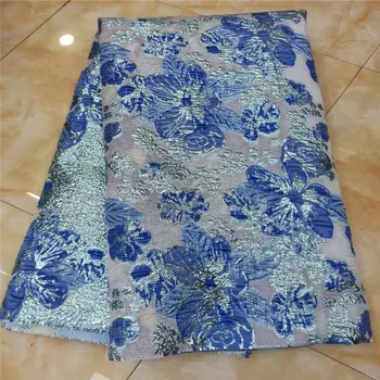 

African Organza sequins Lace Fabric Embroidered Nigerian Laces Fabric 2020 High Quality Gold French Tulle Lace Fabric For Women