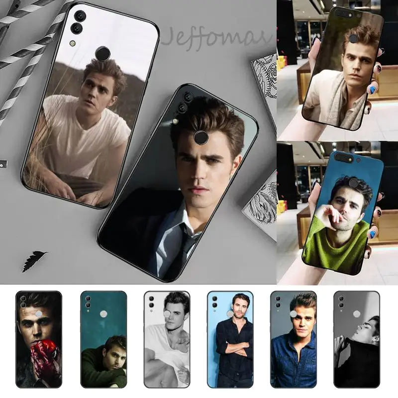 

The Vampire Diaries Paul Wesley Phone Case For Huawei P9 P10 P20 P30 Pro Lite smart Mate 10 Lite 20 Y5 Y6 Y7 2018 2019