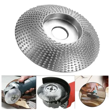 

Wood Grinding Wheel Rotary Disc Sanding Wood Carving Tool 16mm 5/8" Bore Extreme Shaping Abrasive Disc Tools Tungsten Carbide