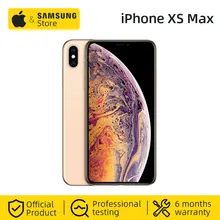 Разблокированный Apple iPhone XS Max 512GB 6,5-дюймовый полноэкранный смартфон с двумя широкоугольными и телекамерами 12 МП(используется 95% Новинка