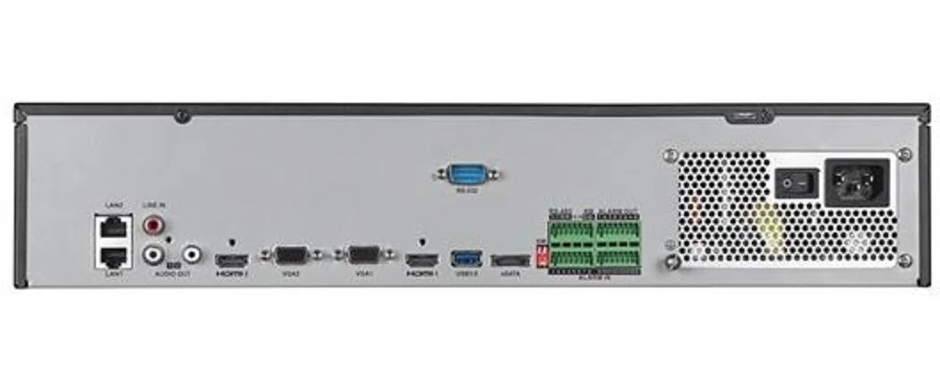 Hikvision профессиональная 32-канальная система видеонаблюдения DS-9632NI-I8 Встроенный 4K 32 CH NVR до 12 мегапикселей разрешение 8 SATA 2 HDMI