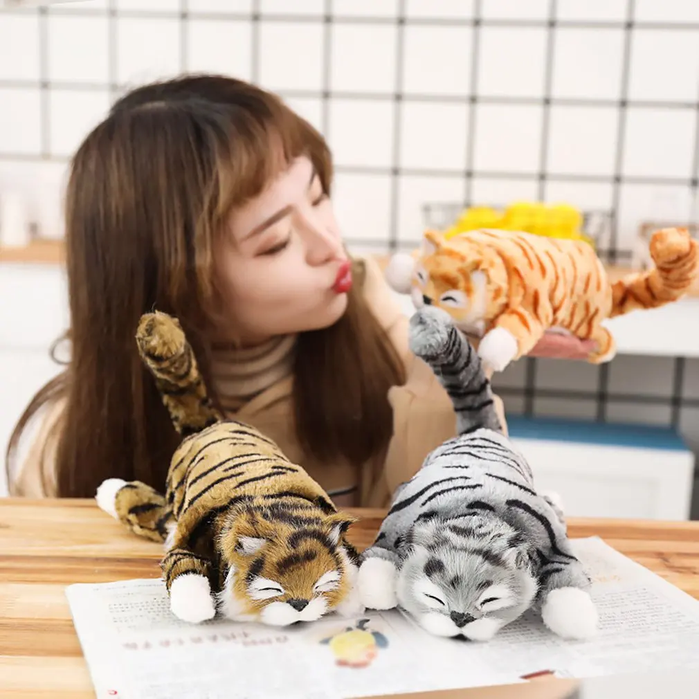 Игрушечный катающийся Кот, забавная машина для захвата, электрическая игрушка со смайликом, фигурка кошки, голосовое управление, детские игрушки