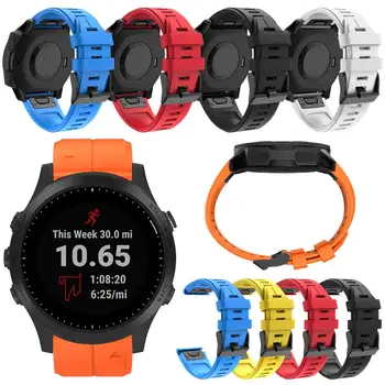 

Quick Release Replacement Bracelet Strap Silicon Sport Watch Band For Garmin fenix5 plus Watchband For Garmin forerunner 945