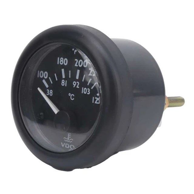 52mm Wasser Temperatur Meter Elektromagnetische Pointer Generator Set Motor  Thermometer VDO-WT Öl Temperatur Gauge - AliExpress