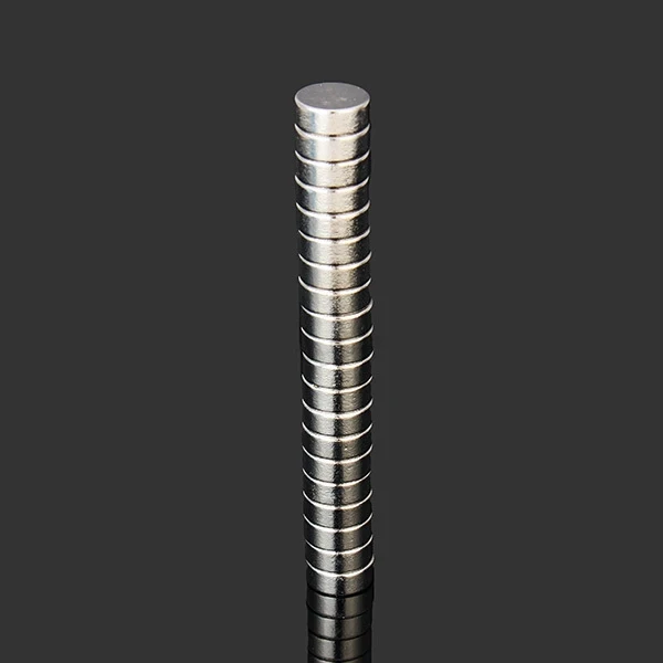 

500Pcs 10x2 Exact Size D10Mm x 2Mm Strong Power Small Neodymium Fridge Magnet Ndfeb Permanent Rare Earth Diy Fasterners 10 x2Mm