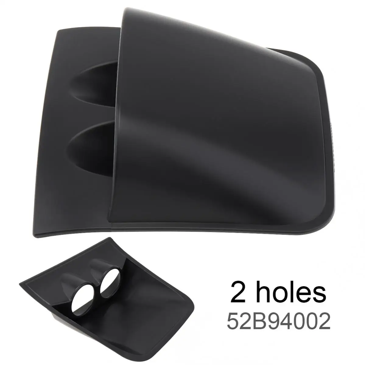 52mm 2 Inch Double Carbon Fiber Auto Car Gauge Cup Holder Pod Universal Black Instrument Mount | Автомобили и мотоциклы