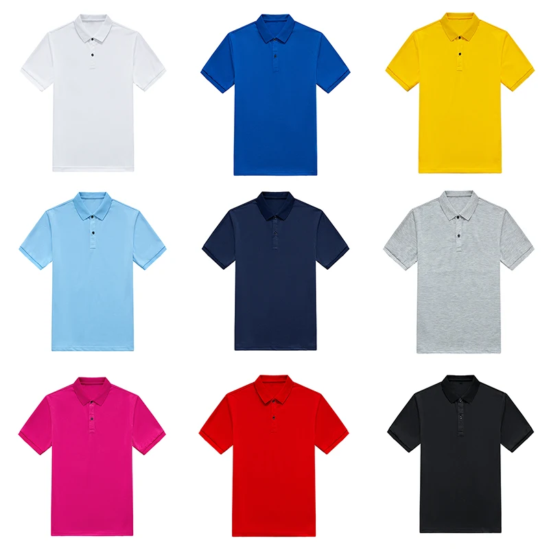 Mężczyźni 2022 lato Brand New Business Casual Style Polo koszule męskie z krótkim rękawem moda Slim solidna kolorowa koszulka Polo koszulka męska 2 Mężczyźni 2022 lato Brand New Business Casual Style Polo koszule męskie z krótkim rękawem moda Slim solidna kolorowa koszulka Polo koszulka męska 2