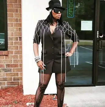 

Solid Work Office Blazers Lady Suit Women Jackets Slim Single Breasted Business Blazer Tassels Chic Streetwear Coat