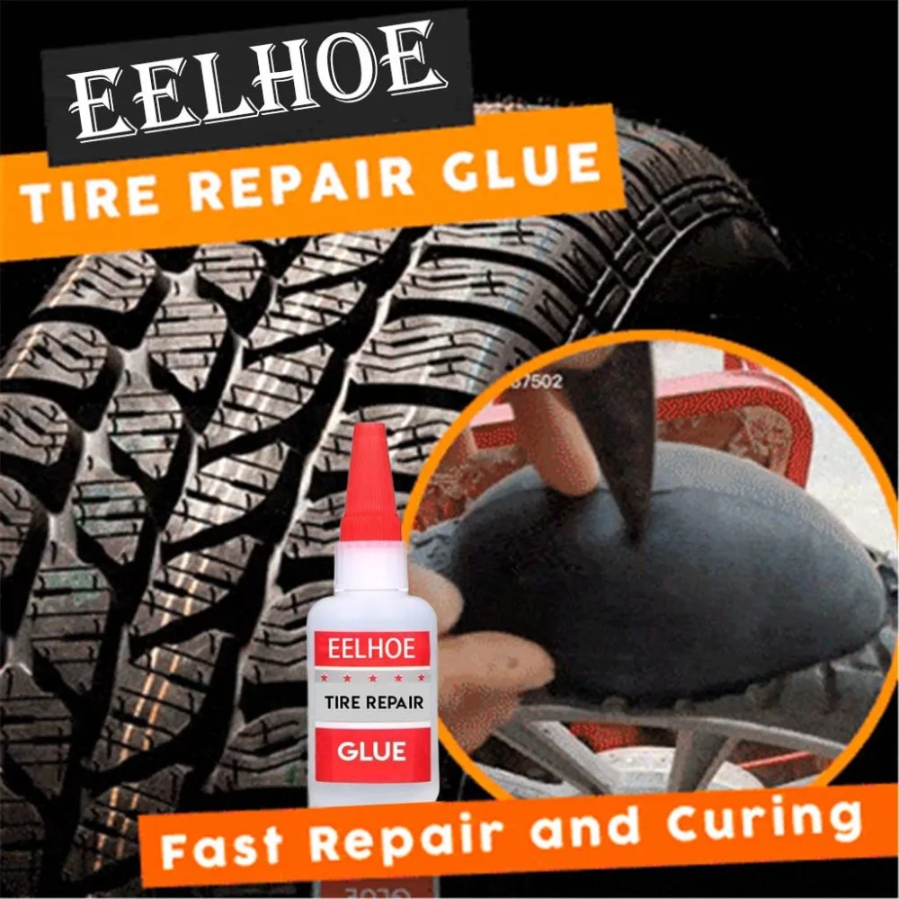 20ml Powerful tire rubber strong quick-drying glue bonding plastic metal plastic clothing spike rubber shear strength 22MPa 20N7 (5)