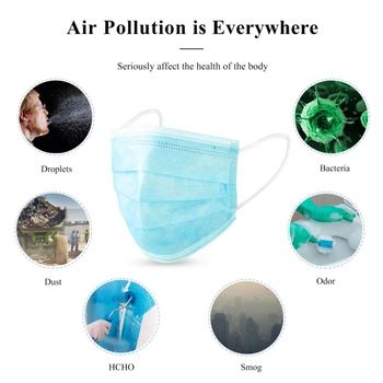

100PC Dustproof Riding Mask Commercial Protective Mask