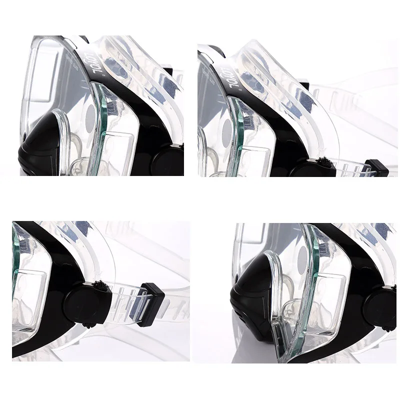 Adults Diving Mask Anti Fog Scuba Underwater Goggles Snorkel Swimming Equipment