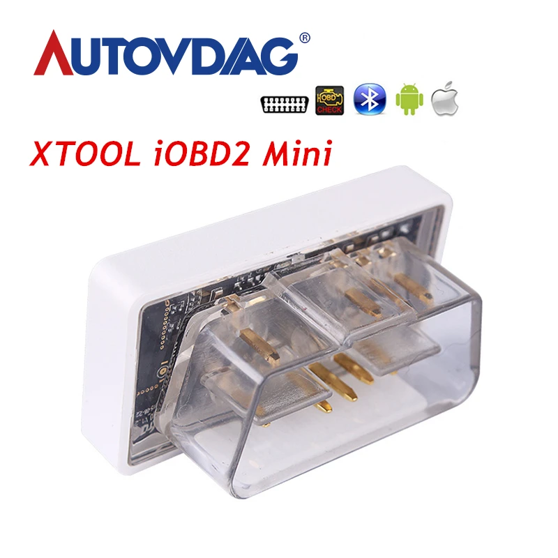 XTOOL IOBD2 MINI OBD2 ELM327 работает на Android/IOS считыватель кодов Сканер с Hud проекционный