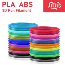 Качественная продукция pla/abs 1,75 мм 20 цветов 3d Ручка нить pla 1,75 мм pla нить abs нить 3d ручка пластиковая 3d нить Радуга