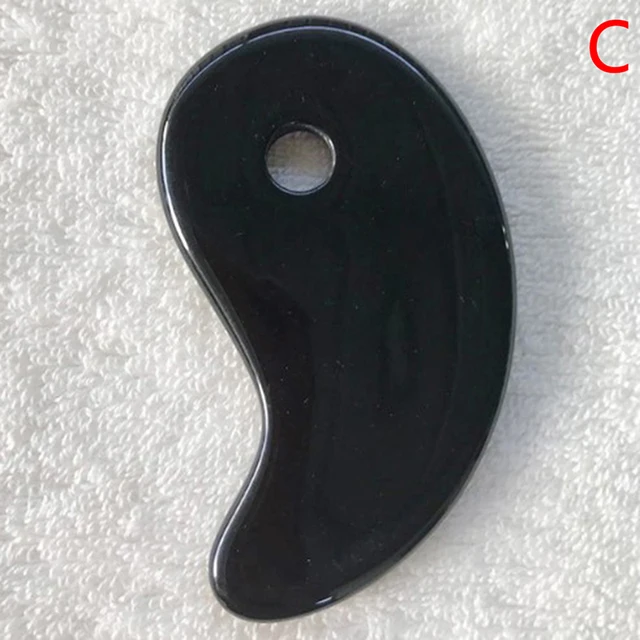 1pc Heart Shape SPA Massage Beeswax Gua sha Scraping Massage Scraper Face Massager Acupuncture Guasha Board Massager for face Beeswax